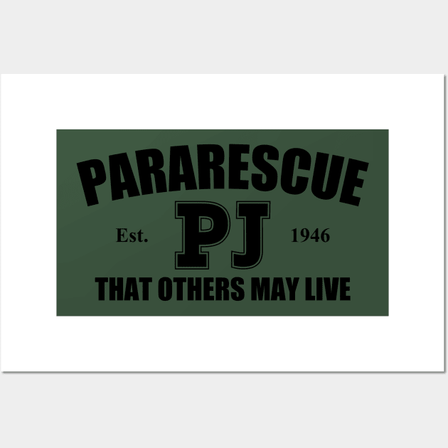 PJ Pararescue Wall Art by TCP